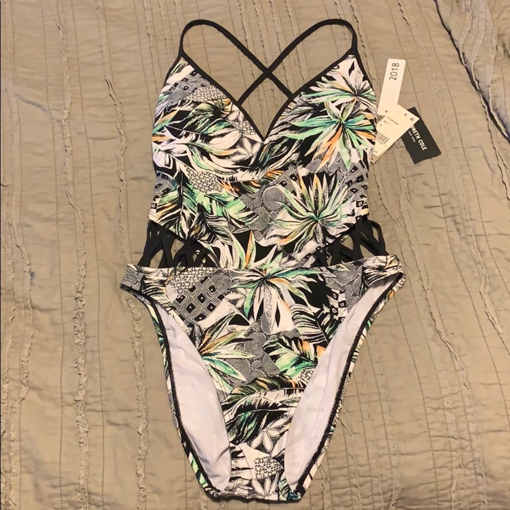 Kenneth Cole One-Piece with Tummy Toner